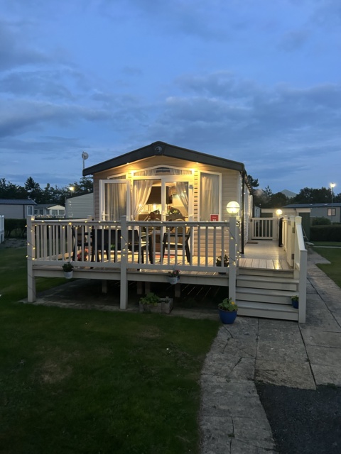 Sophia, holiday caravan at Butlins Skegness